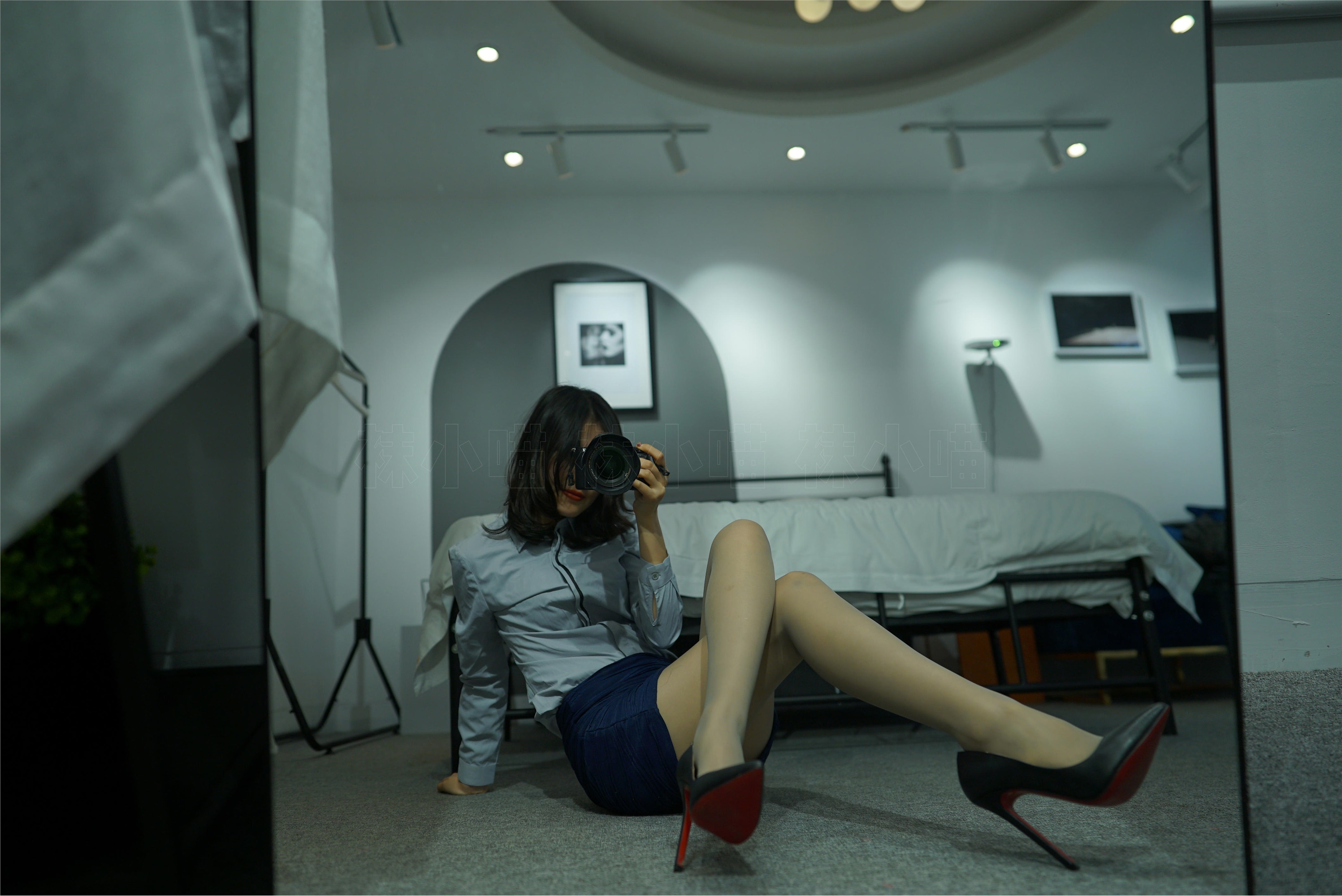 KittyWawa袜小喵  KT145《镜中我》